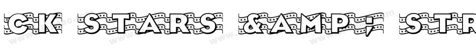 Ck Stars & Stripes字体转换